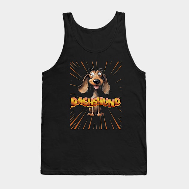 Dachshund Lover's Gift Tank Top by Positive Designer